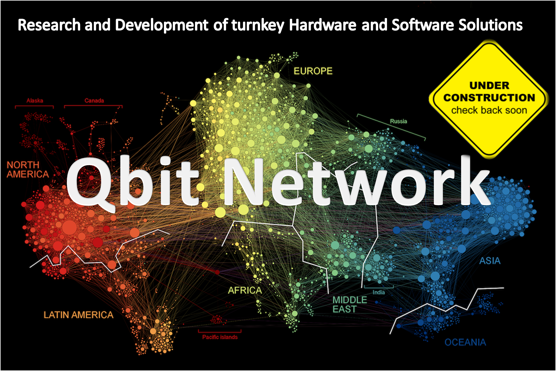 Qbit Network: Research and Development of turnkey Hardware and Software Solutions
